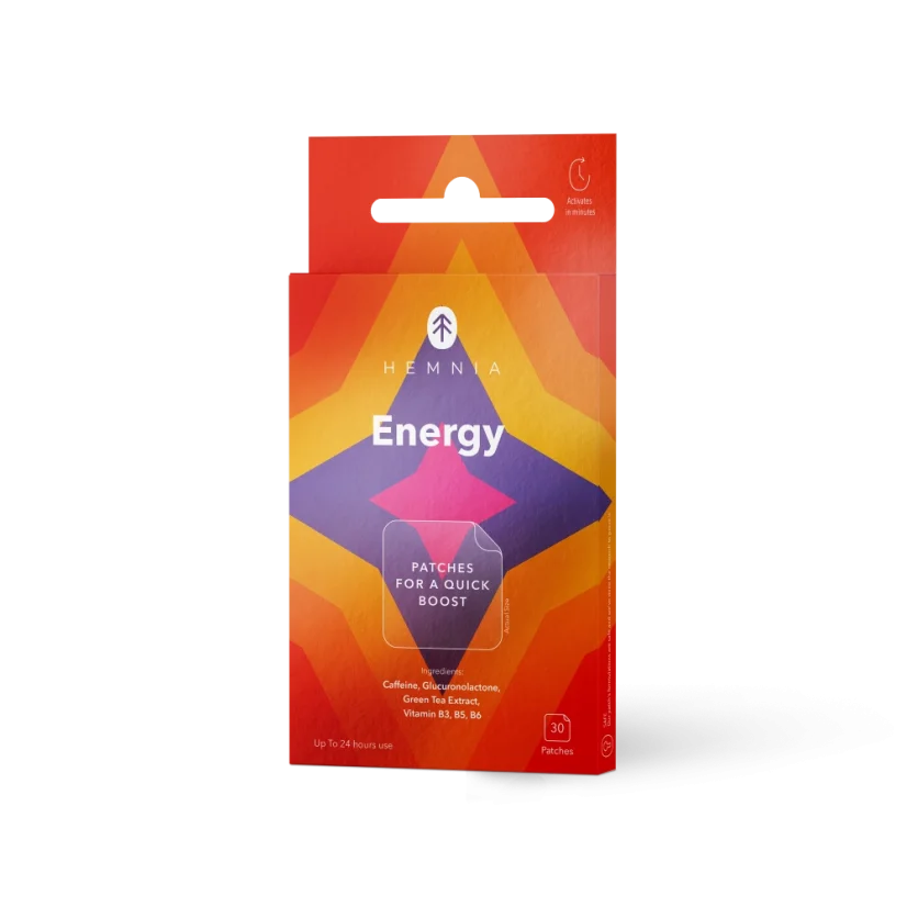 Energia - Patches para um impulso rápido, 30 unidades