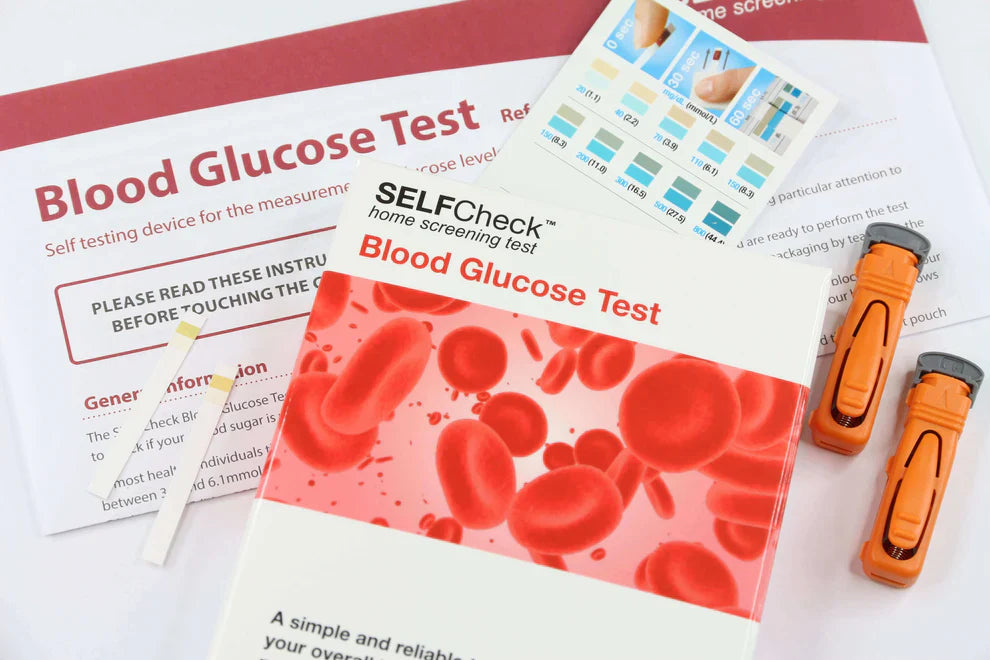 SELFCheck Blood Glucose Level Test - 2 Tests Included Imagem secundária do produto