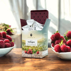 Bebida de colágeno de framboesa com ácido hialurónico, 6000 mg de colágeno por saqueta, 30 saquetas